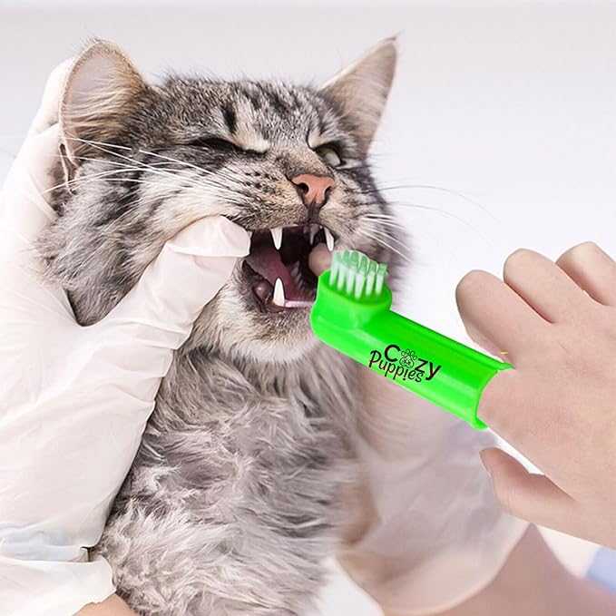 Cozy Puppies Pet Toothbrush for Small Dogs Cats